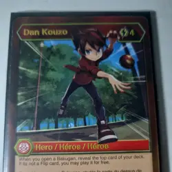 Bakugan: Battle Brawlers Bakugan Elite Dan Kouzo Hero Card!! EFS_207_BE_BB - Image 4