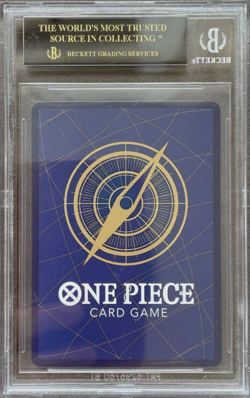BGS10 Black Label One Piece Card Game Japanese Eustass Kid Parallel SR OP05-074 - Image 3