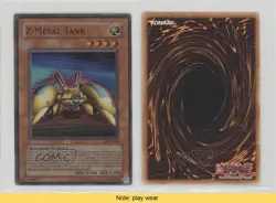 Z-Metal Tank Unlimited YuGiOh Magician's Force #MFC-006 2003 READ u3f - Image 3