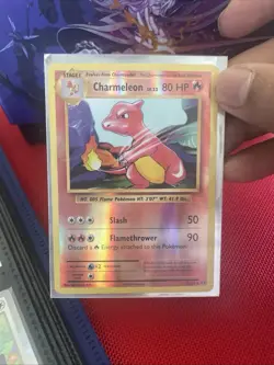Pokemon TCG Charmeleon Evolutions 10/108 Reverse Holo Uncommon Card - Image 1