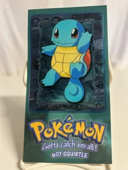 Squirtle Pokemon Topps Series 1 Oversized Foil Card #2 of 5 - Image 1