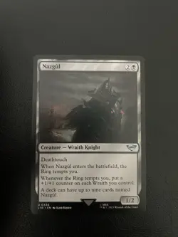 Nazgul Universes Beyond: the Lord of the Rings Regular Uncommon Mtg 336 - Image 1