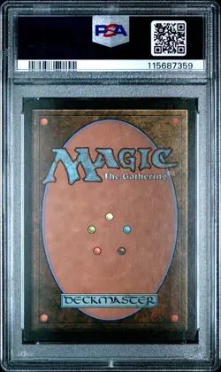 MTG Magic the Gathering 1997 Tempest Lotus Petal PSA 9 Mint Clean! - Image 2