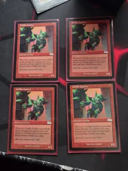 Goblin Lackey - Urza's Saga - Regular - MTG - Magic - Heavily Played - Image 1