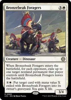 Bronzebeak Foragers - Near Mint MTG Commander: The Lost Caverns of Ixalan - Image 1