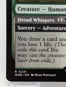 MTG Mosswood Dreadknight (231p/200) Wilds of Eldraine Promos LP+ - Image 4