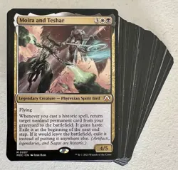Moira and Teshar Commander Deck EDH MTG Black White 100 Cards Custom - Image 1