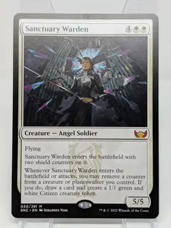 MTG Sanctuary Warden Streets of New Capenna 030/281 Regular Mythic - Image 1