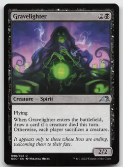 MTG Gravelighter U Kamigawa: Neon Dynasty 98 LP - Image 1