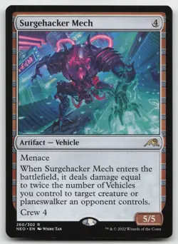 MTG Brute Suit C Kamigawa: Neon Dynasty 241 LP - Image 1