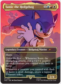 MtG Secret Lair x Sonic the Hedgehog: Super Sonic Bundle (Non-Foil) - SEALED - Image 2