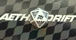Aetherdrift First Place Spindown Life Counter Magic the Gathering Dice MTG D20 - Image 1