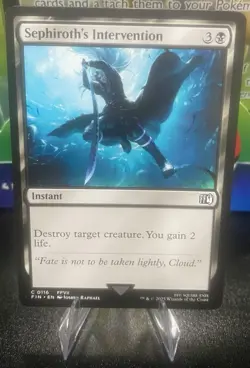 Sephiroth's Intervention | 0116 | Common | MTG X Final Fantasy Card New! ✨ - Image 1