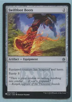 MTG: THE LIST: M25: Swiftfoot Boots - Image 1
