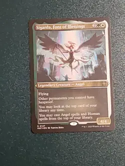 Sigarda, Font of Blessings (Foil Etched) March of the Machine: The Aftermath Mtg - Image 1