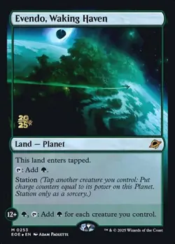 Evendo, Waking Haven - Foil Prerelease Promo EOE NM MTG - Image 1