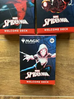 SDCC 2025 Magic The Gathering x Spider-Man MTG Welcome Deck Set of 3 - Image 4