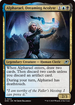 x1 Alpharael, Dreaming Acolyte EOE Edge of Eternities MTG 212 M/NM 1x - Image 1