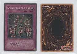 Amazoness Archers 1st Ed. YuGiOh Magician's Force #MFC-096 2003 0a1 - Image 3