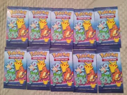 10x Lot of Pokemon 25th Anniversary 2021 McDonalds Promo Packs Sealed New - Image 1