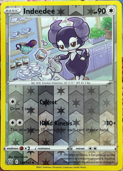 Indeedee Reverse Holo - 120/163 - Battle Styles Pokemon 2021 - Image 1