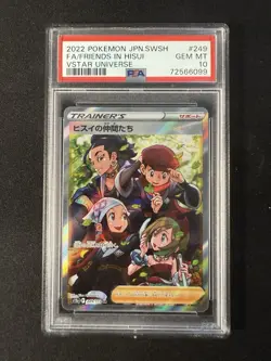 PSA 10 Pokemon Friends in Hisui VSTAR Universe s12a Japanese SR FA #249 Gem Mint - Image 1