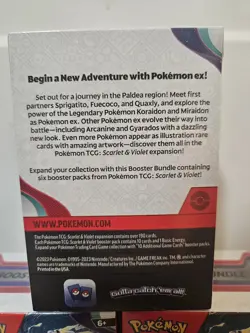 SET OF 3 - Scarlet And Violet Base Set Booster Bundle Pokemon Cards SEALED - Image 3