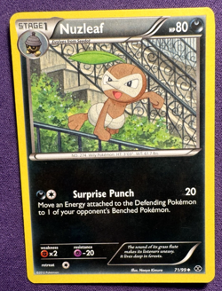Nuzleaf - 71/99 - [Black & White: Next Destinies - Regular - Pokemon - Image 1