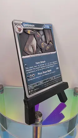 Pokemon 3d Art Card Art umbreon prismatic crd1247 - Image 3