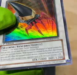 Yugioh Armory Arm DP08-EN016 1st Edition Ultra Rare LP - Image 5
