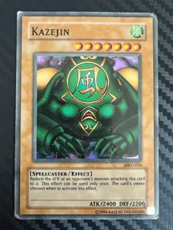Yugioh Kazejin MRD-026 Super Rare Unlimited DMG - Image 1