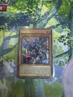 YuGiOh- Iron Dragon Tiamaton - MP19-EN016 Prismatic Secret Rare 1st Edition NM/M - Image 1