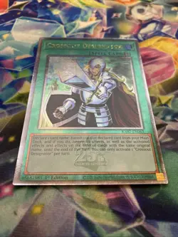 Crossout Designator Quarter Century Secret Rare RA02-EN063 1st Edition Yugioh - Image 4
