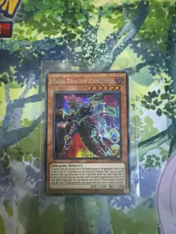 *** MANA DRAGON ZIRNITRON *** PRISMATIC SECRET RARE MP19-EN090 YUGIOH! - Image 1