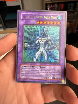 Elemental Hero Aqua Neos POTD-EN031 1st Edition Ultra Rare Yugioh Card NM 2006 - Image 1