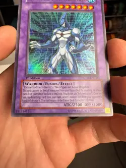 Elemental Hero Aqua Neos POTD-EN031 1st Edition Ultra Rare Yugioh Card NM 2006 - Image 4