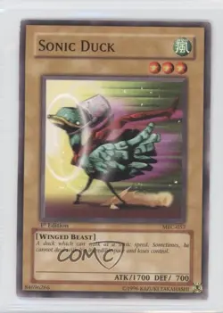 Sonic Duck 1st Ed. YuGiOh Magician's Force #MFC-057 2003 0l2 - Image 1