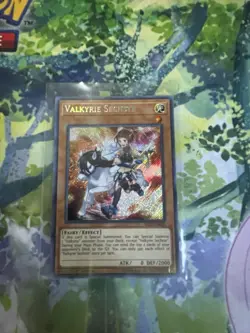 Yugioh Valkyrie Sechste SAST-EN088 Secret Rare 1st Edition NM - Image 1