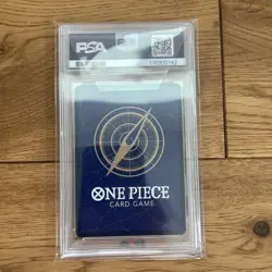 One Piece Card PSA10 Trafalgar Law Comic Parallel OP05-069 SR 2023 Japanese - Image 2