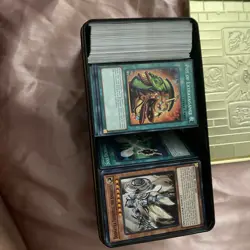 Bulk Yugioh Trading Card Collection with Collectable Mega Tin. - Image 2