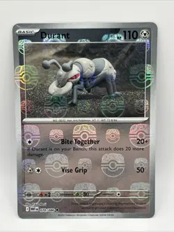 Pokemon Card Durant (Master Ball Holo) C 068/086 SV11W White Flare JAPAN - Image 1