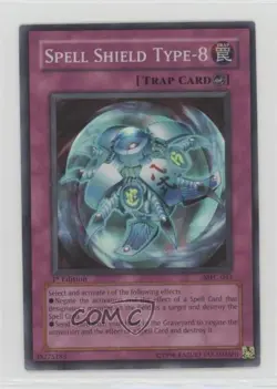 Spell Shield Type-8 1st Ed. YuGiOh Magician's Force #MFC-043 2003 0c6 - Image 1