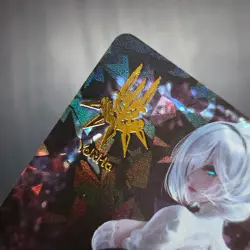 White Lace 2B YoRHa NieR:Auto Automata Sexy Waifu Holo Foil ACG Card B20 - Image 4