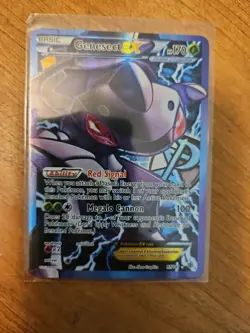 Pokemon Genesect EX TCG Full Art Ultra Rare Card Plasma Blast 97/101 Holo - Image 1