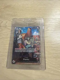 One Piece Shanks OP09-001 - Promo Card PSA Magazine Limited Edition 2025 SEALED - Image 1