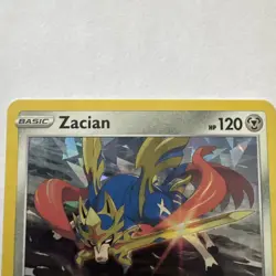 Zacian 139/192 - Shatter Cracked Ice Holo Rare - Rebel Clash - Pokemon Card NM - Image 3