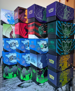 Pokemon Card Storage Box - Empty Elite Trainer Box ETB Pick Your Set (SEE PICS) - Image 3