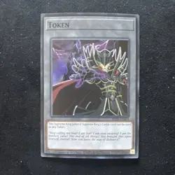 Token: Supreme King Jaden & Supreme King's Castle TKN5-EN019 Yugioh Card - Image 1