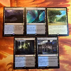 MTG 5 x Rare Land (Dimir) Commander: Innistrad: Midnight Hunt NM!! - Image 1