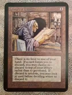 Mtg Alpha Library of Leng - Image 1